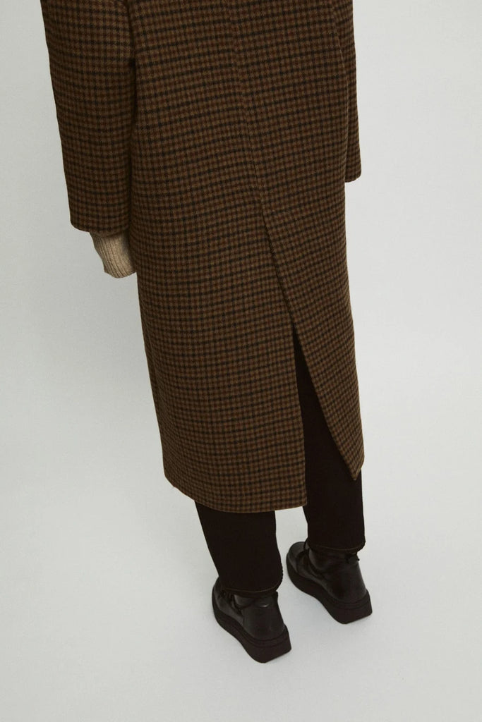 RITA ROW - CEDAR  COAT - CHECKERED - FW23