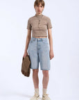 DR DENIM - BERMUDA BELLA - CANYON LIGHT VINTAGE - PÉ25