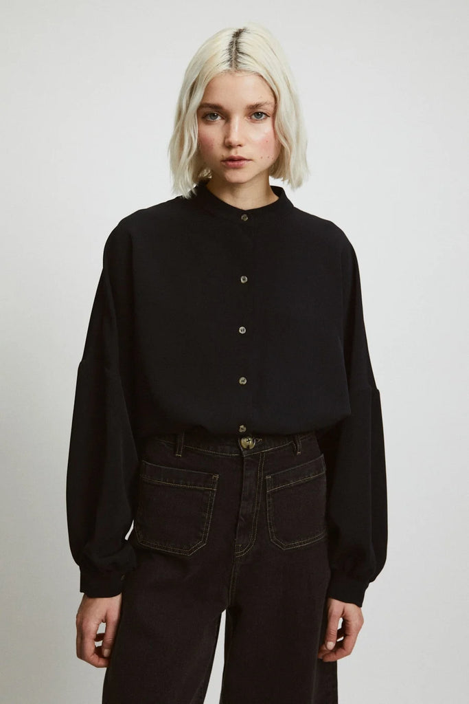 RITA ROW - CHEMISE MILLER - NOIR - AH23