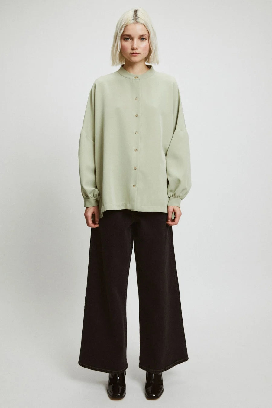 RITA ROW - MILLER SHIRT - DIRTY GREEN - FW23