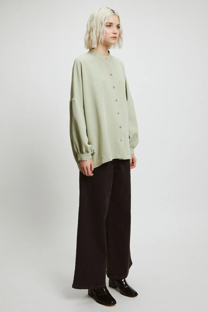 RITA ROW - MILLER SHIRT - DIRTY GREEN - FW23