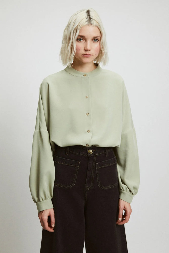 RITA ROW - MILLER SHIRT - DIRTY GREEN - FW23