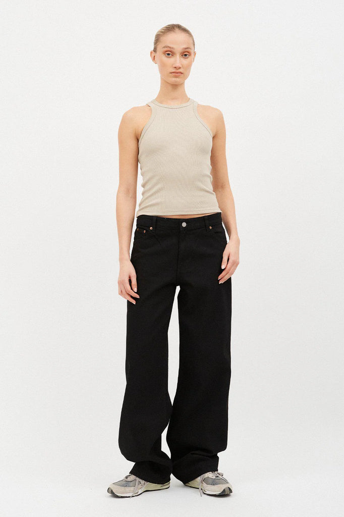 DR DENIM - HAUT AMELIE - PALE TAUPE - AH23