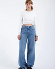 DR DENIM - JEANS DONNA - STREAM SKY USED - FW25