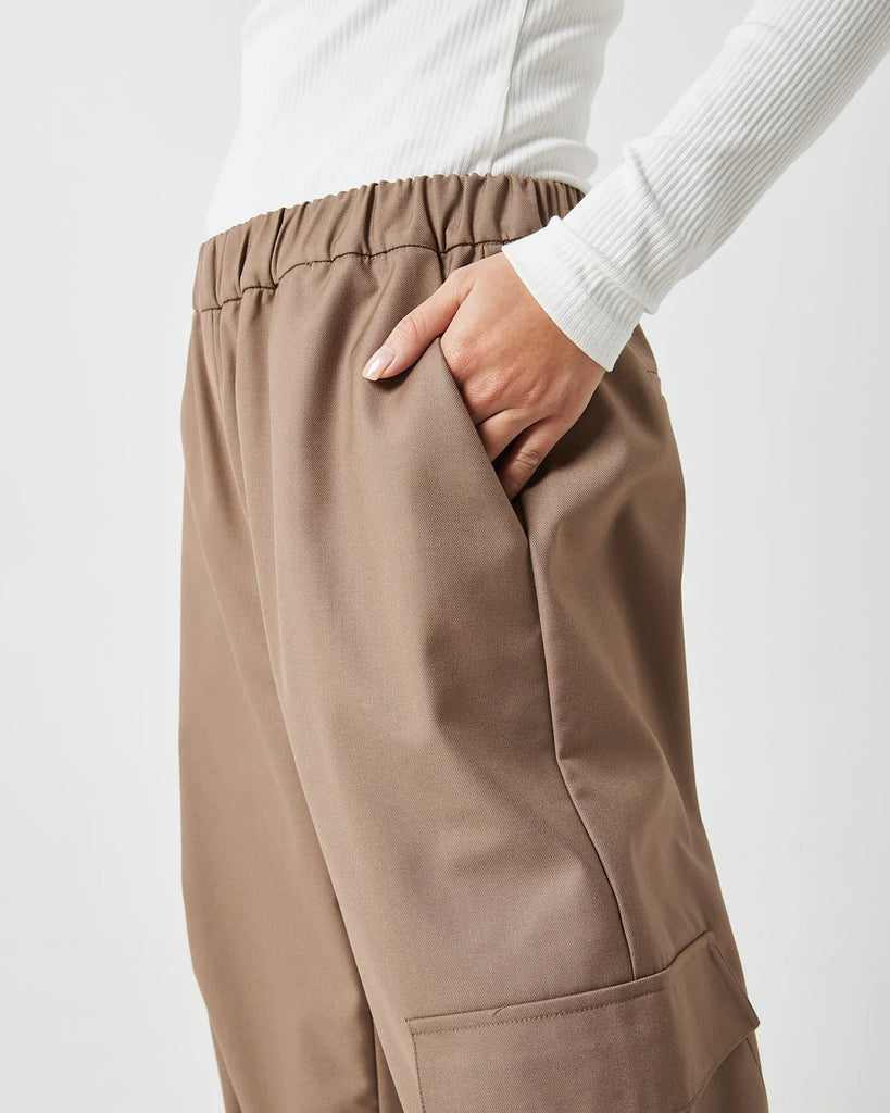 MINIMUM - PANTALON KATES - PINE BARK - AH23