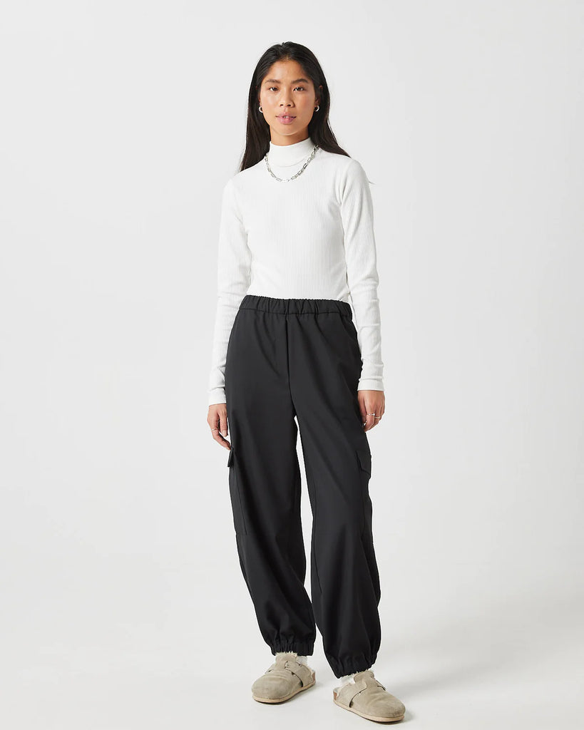 MINIMUM - PANTALON KATES - NOIR - AH23