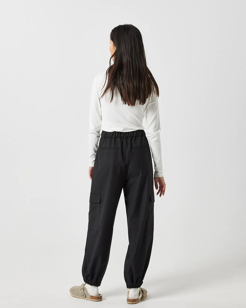 MINIMUM - PANTALON KATES - NOIR - AH23