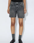 DR DENIM - SHORT HILL - MID GREY USED - PÉ26