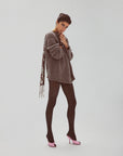 SWEDISH STOCKINGS X LEANDRA MEDINE COHEN - COLLANT CASEY - NOIR