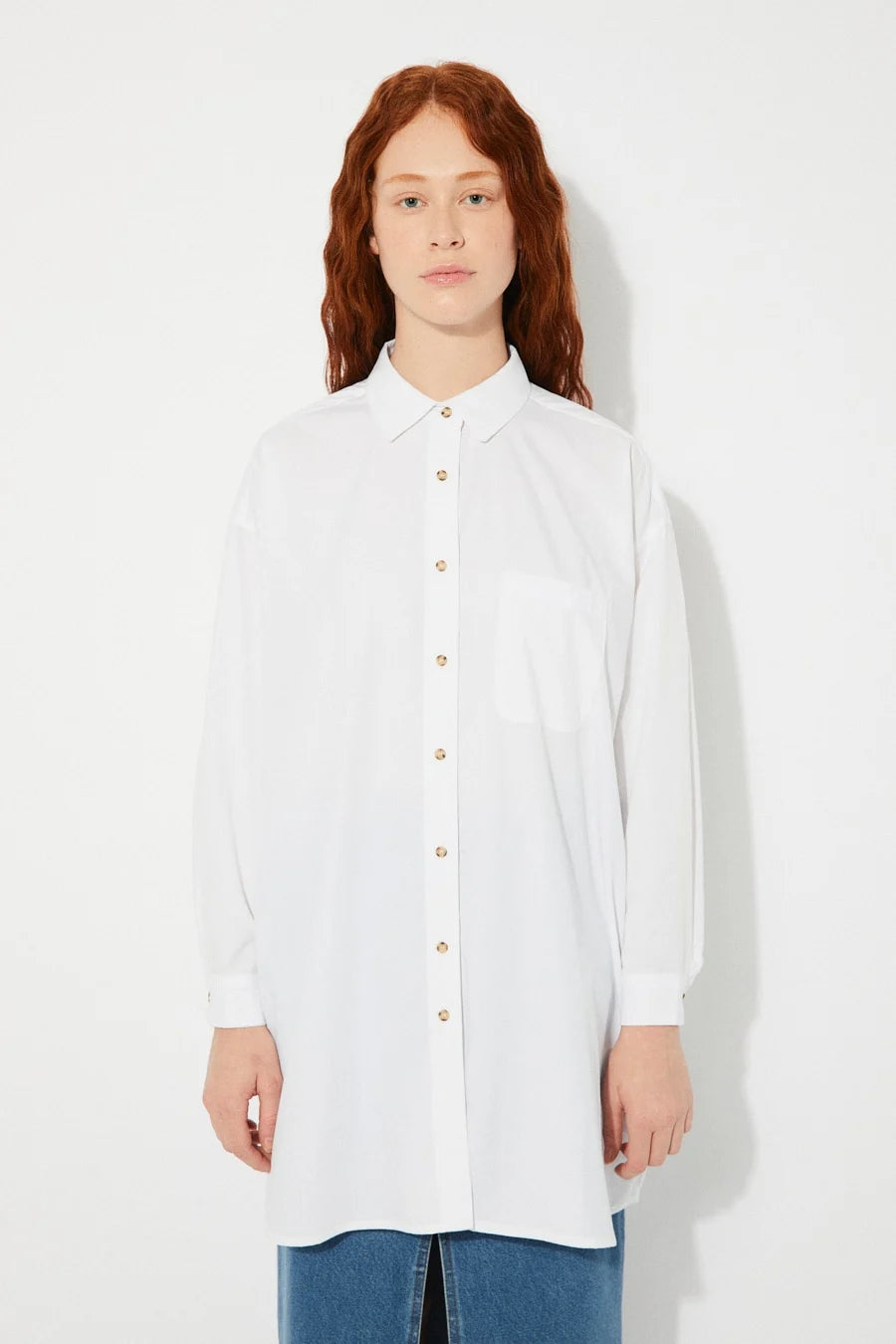 RITA ROW - CHEMISIER MORRIS - BLANC - PÉ25