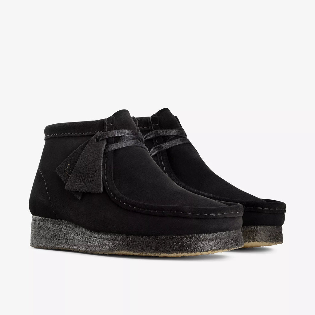 CLARKS WALLABEE BOOT BLACK Boutique Unicorn