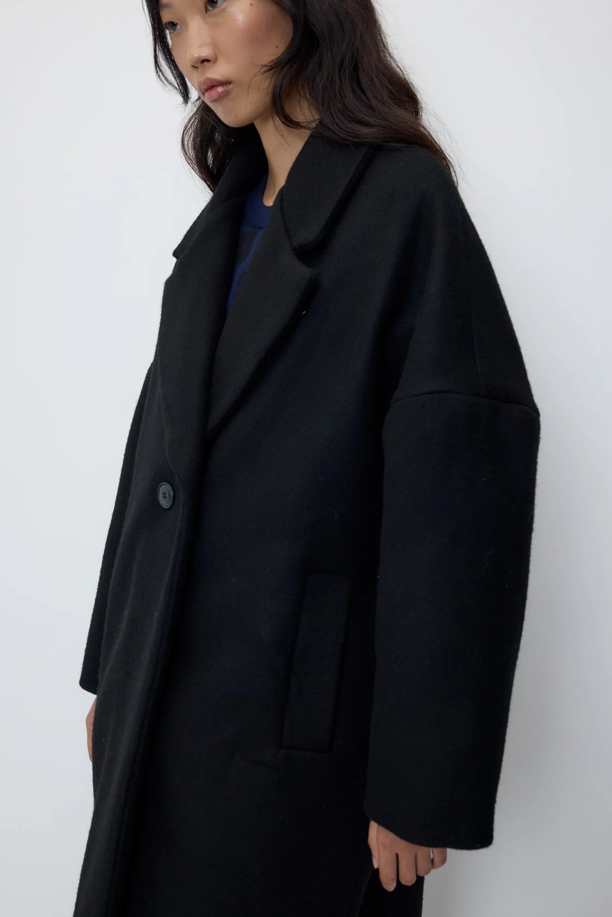 RITA ROW - MANTEAU CEDAR - NOIR - AH26