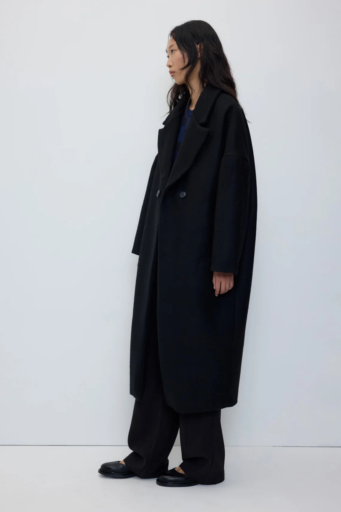 RITA ROW - MANTEAU CEDAR - NOIR - AH26