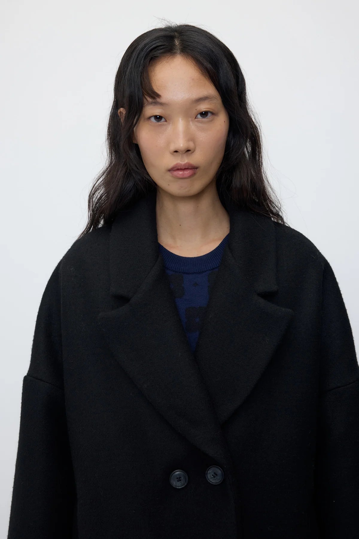 RITA ROW - MANTEAU CEDAR - NOIR - AH26