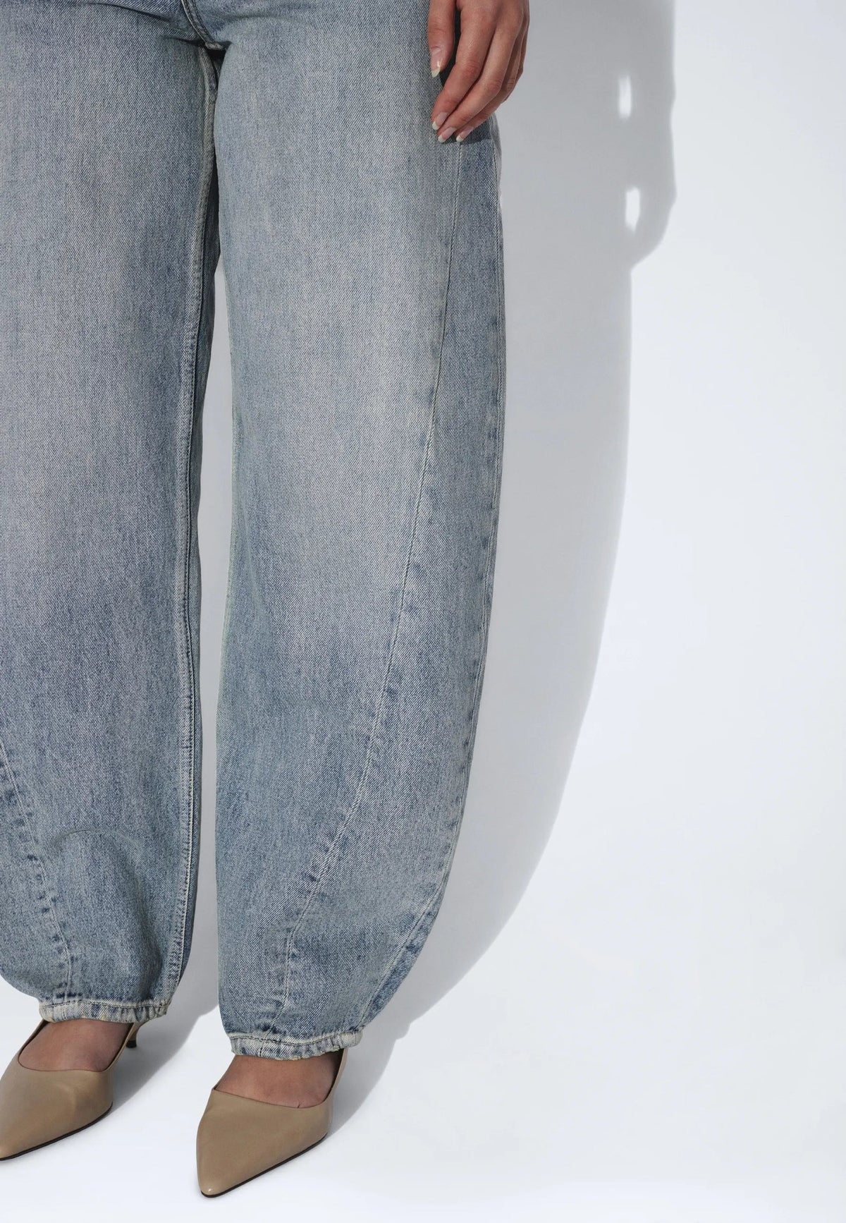 DR DENIM - NANCI BARREL JEANS - DRIFT LIGHT USED - FW26