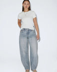 DR DENIM - NANCI BARREL JEANS - DRIFT LIGHT USED - FW26