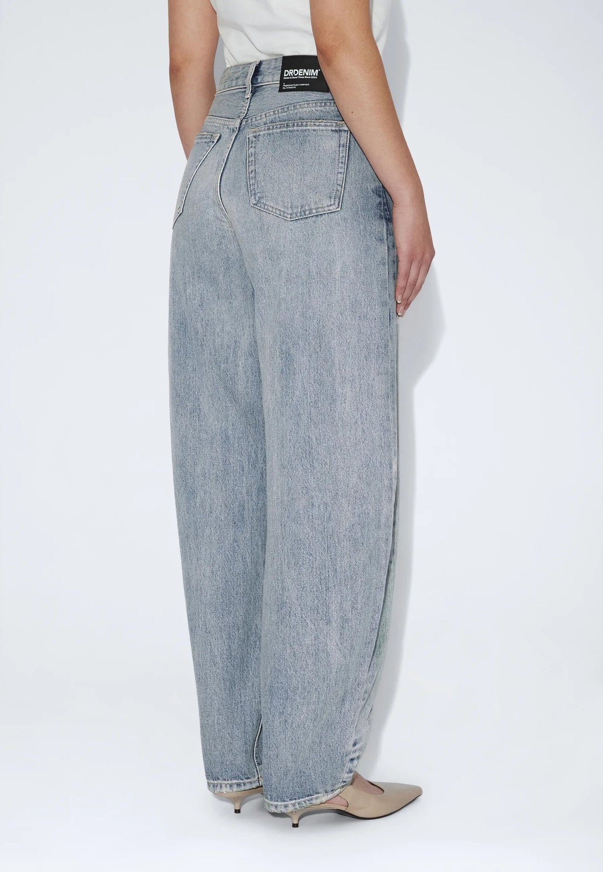 DR DENIM - NANCI BARREL JEANS - DRIFT LIGHT USED - FW26