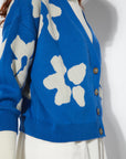 RITA ROW - LIZA CARDIGAN - BLUE - FW25