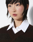 RITA ROW - MEG SWEATER - BROWN - AH25