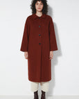 RITA ROW - ALINE COAT - RUST - AH25