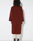 RITA ROW - ALINE COAT - RUST - AH25