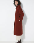 RITA ROW - ALINE COAT - RUST - AH25