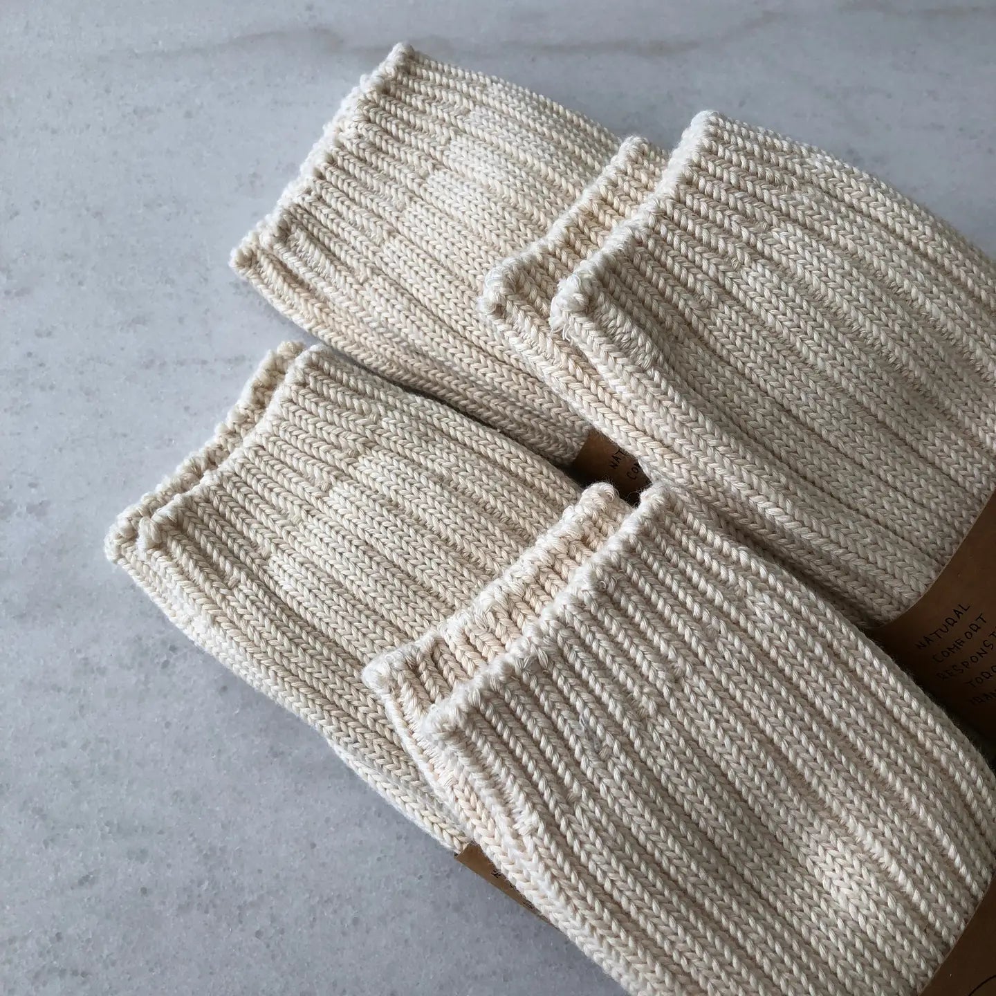 BILLY BAMBOO - HIGH SOCKS - CHUNKY RIBBED COTTON