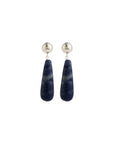 LISBETH JEWELRY - ARWEN EARRINGS - SODALITE/SILVER