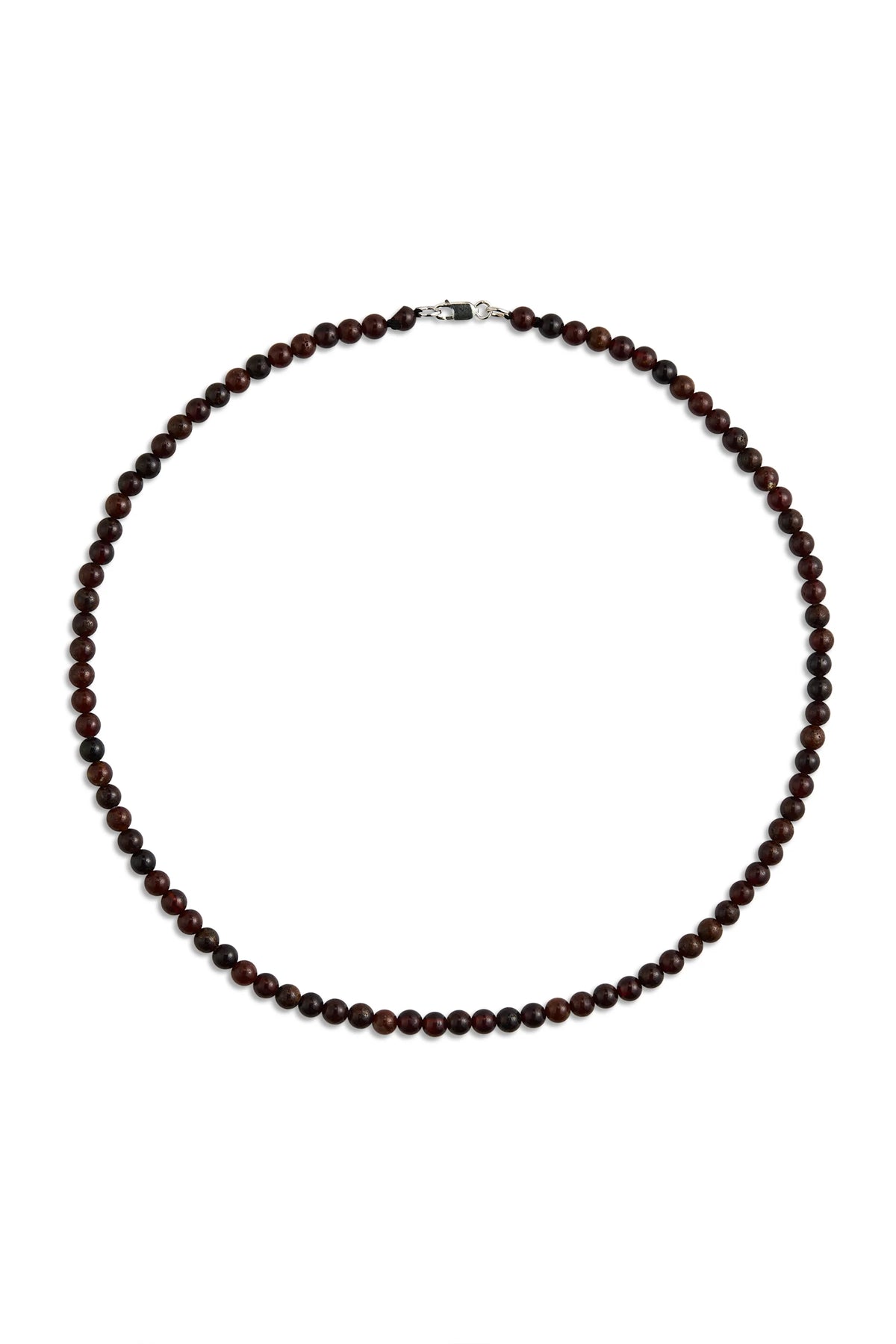LISBETH JEWELRY - SMALL BEAD NECKLACE - HESSONITE