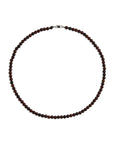 LISBETH JEWELRY - SMALL BEAD NECKLACE - HESSONITE