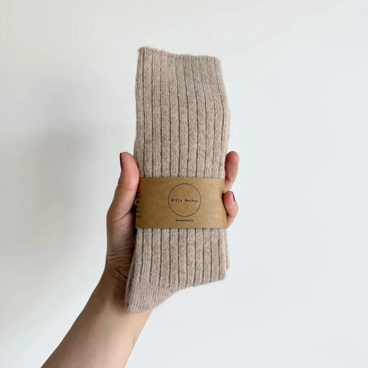 BILLY BAMBOO - CHAUSSETTES INTELLIGENTES EN LAINE D'ISLANDE