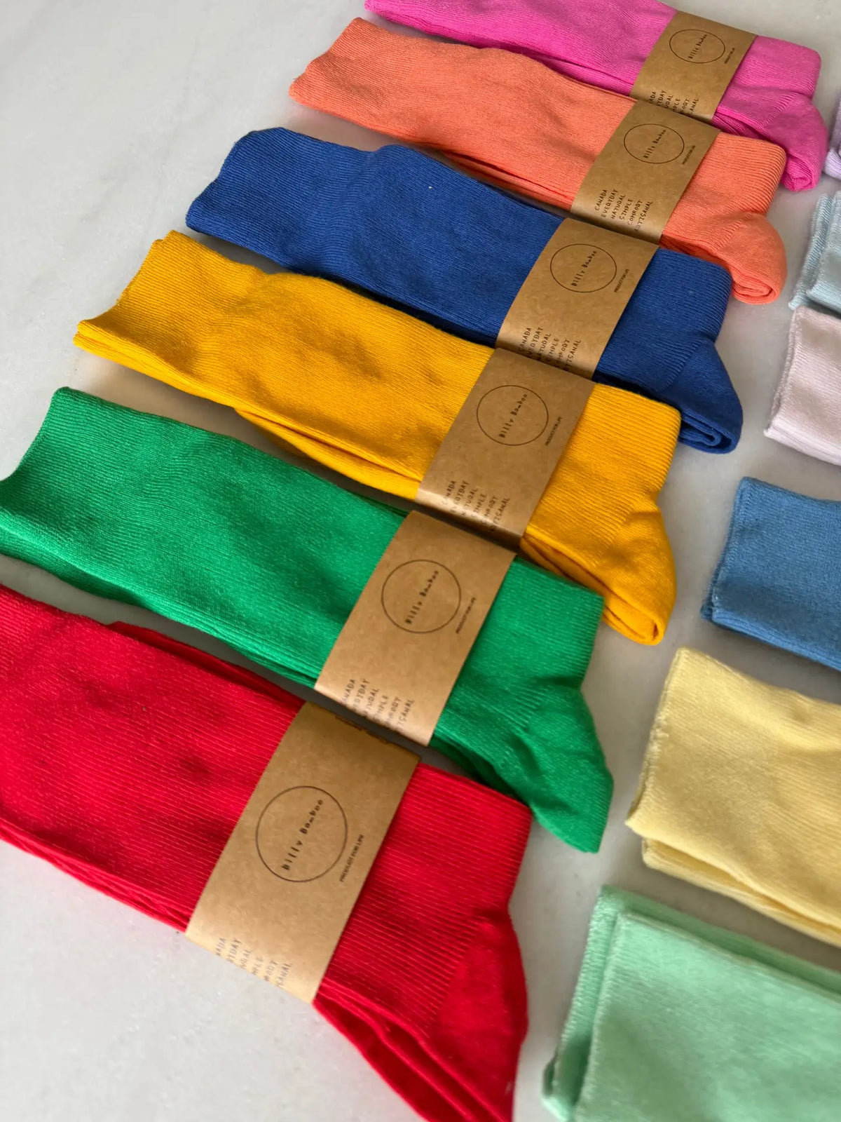 BILLY BAMBOO - CHAUSSETTES HAUTES EN COTON INTELLIGENT