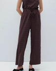 RITA ROW - PANTALON MERCY - BRUN - PÉ26