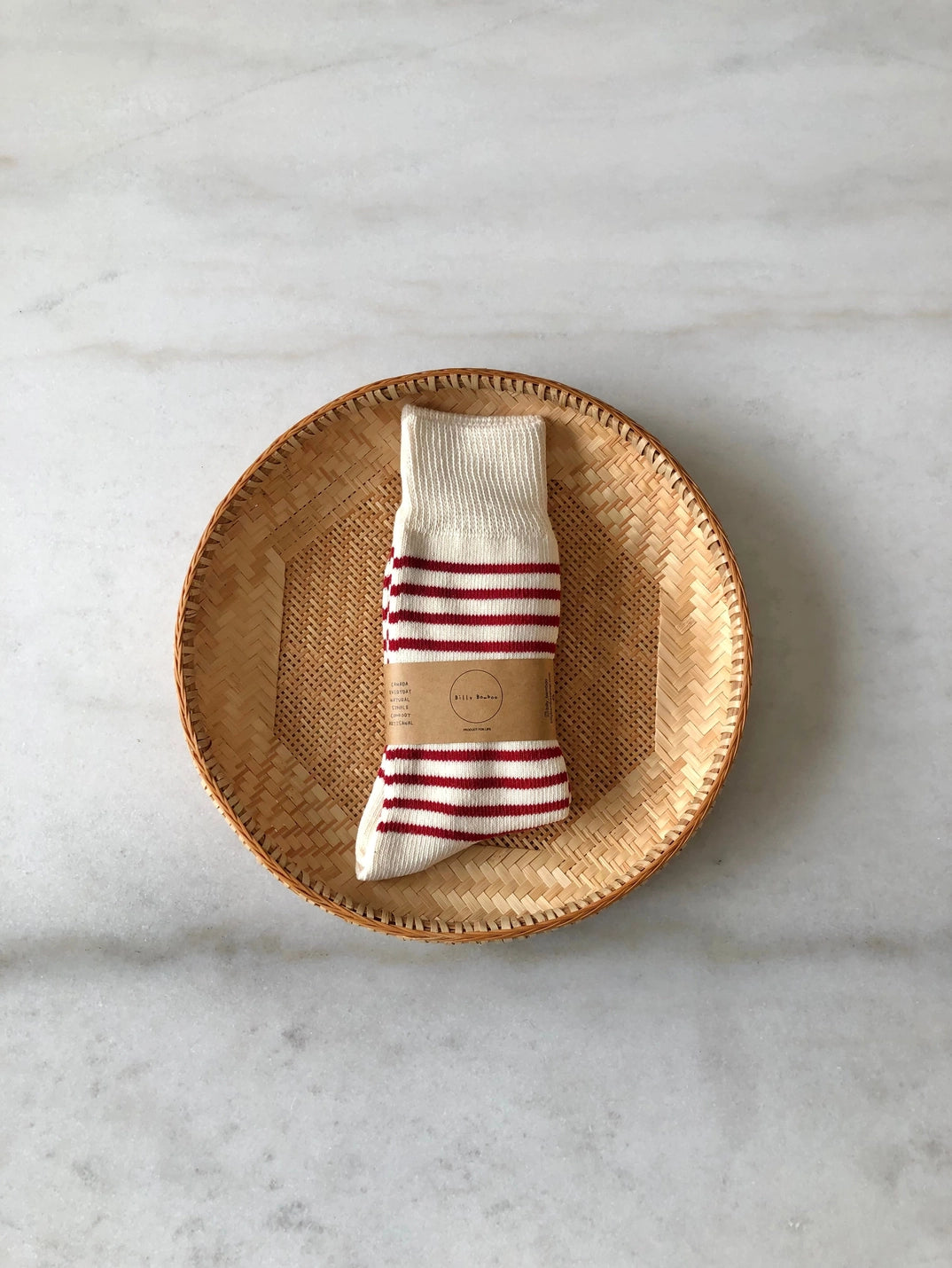 BILLY BAMBOO - CHAUSSETTES HAUTES À RAYURES MAKINO