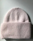BILLY BAMBOO - TUQUE EN LAINE ROYALE ANGORA ROYAL - PASTEL NEIGE