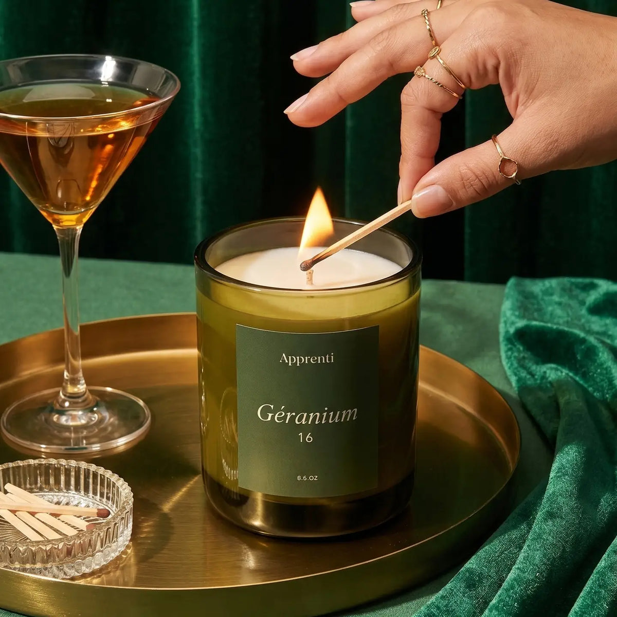 APPRENTICE - CANDLE - GERANIUM