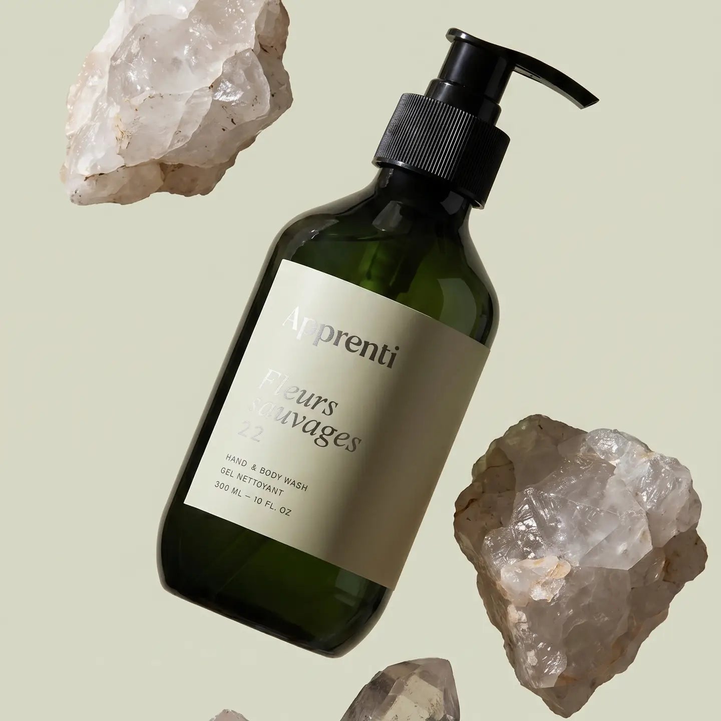 APPRENTI - GEL NETTOYANT POUR LE CORPS &amp; LES MAINS - FLEURS SAUVAGES 22