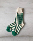 BILLY BAMBOO - CHAUSSETTES HAUTES À RAYURES MAKINO