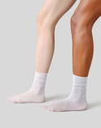 SWEDISH STOCKINGS - LINA SOCKS - PACK OF 2 - DOT WHITE