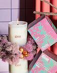 LOHN - CHANDELLE - ERDE AMBRE ET VETIVER
