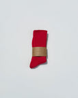 BILLY BAMBOO - RIBBED COTTON HIGH SOCKS - CRYSTAL BRIGHT