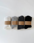 BILLY BAMBOO - ANGORA SOCKS - NEUTRAL