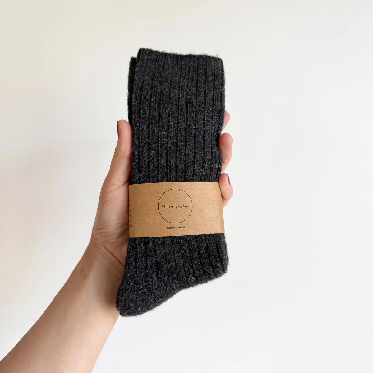 BILLY BAMBOO - CHAUSSETTES INTELLIGENTES EN LAINE D'ISLANDE