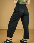 MERCEDES MORIN - BARREL PANTS - BLACK - SS26