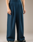 MERCEDES MORIN - PANTALON PALOMA LONG - MARINE - AH25