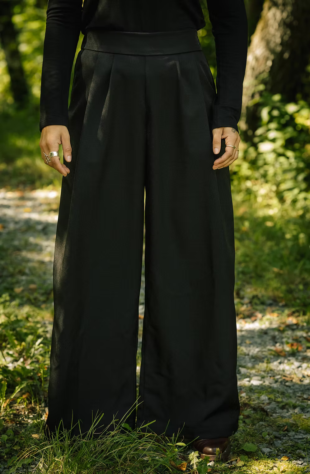 MERCEDES MORIN - PALOMA LONG PANTS - BLACK - FW26