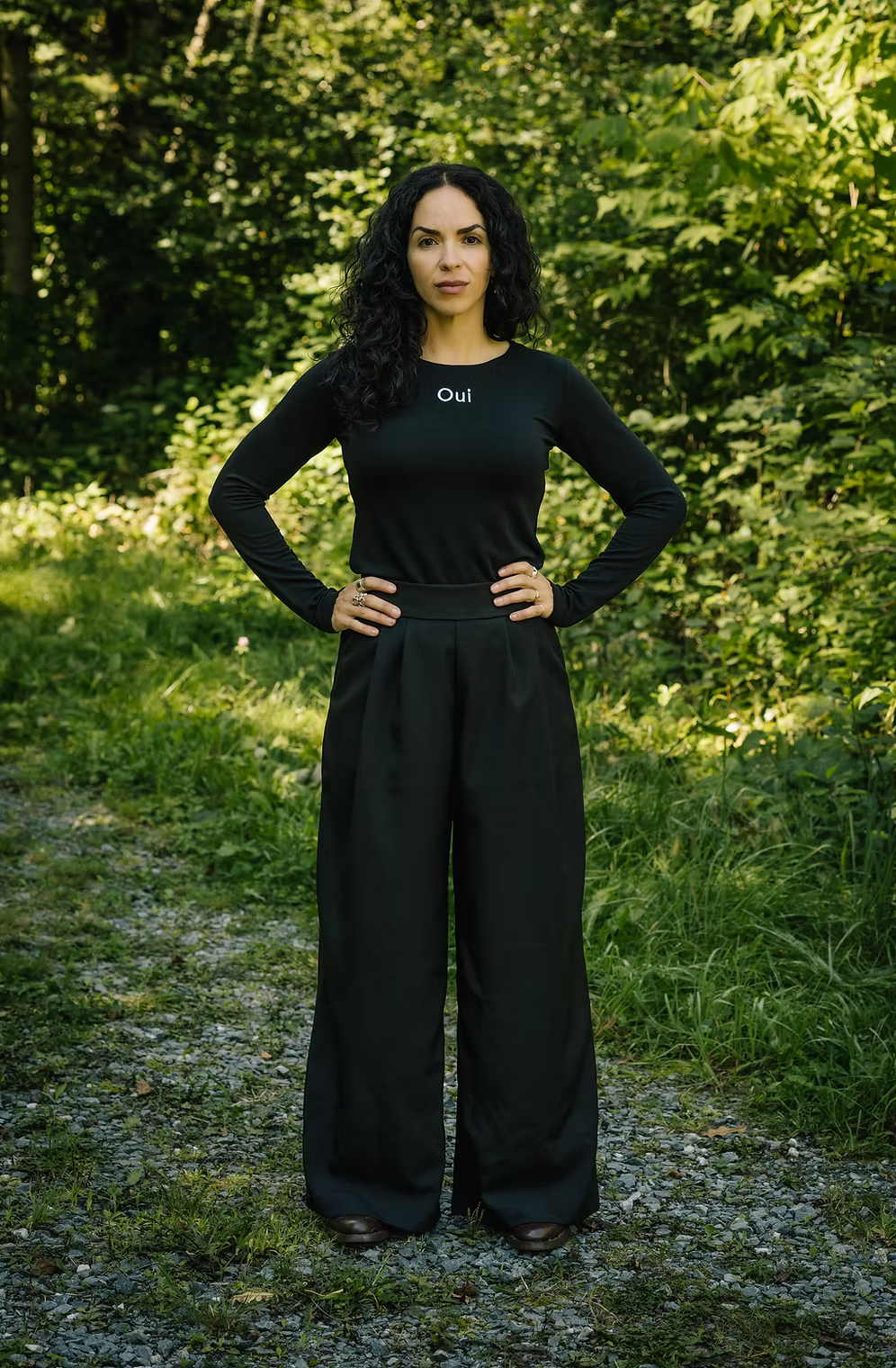 MERCEDES MORIN - PALOMA LONG PANTS - BLACK - FW26