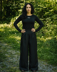 MERCEDES MORIN - PALOMA LONG PANTS - BLACK - FW26