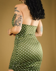 MERCEDES MORIN - ROBE VALENTINE - À POIS