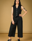 MERCEDES MORIN - PALOMA PANTS - BLACK - SS26